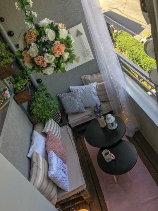 Apartamento Skopje Living Exterior foto